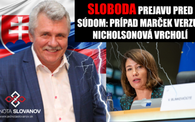 Sloboda prejavu pred súdom: Prípad Marček verzus Nicholsonová vrcholí